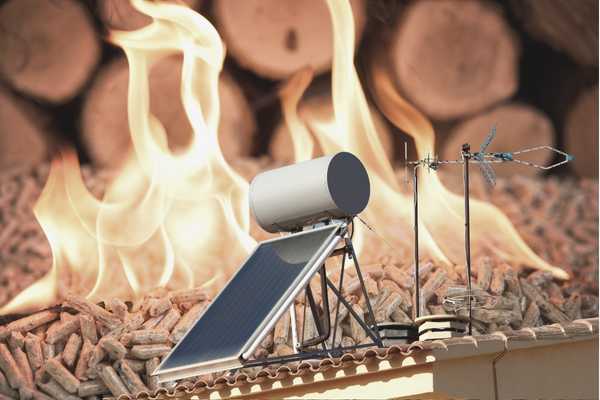 Holzheizung Solarthermie 