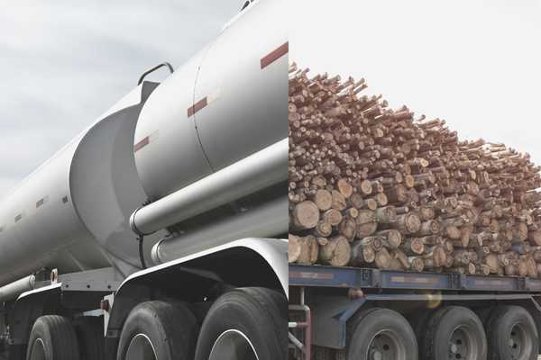 Lkw Brennstoffhandel Gas Öl Holz