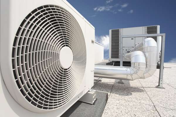 Klimaanlage Außengerät Dach