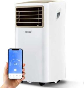 Comfee Easy Cool 2.6 mobile Klimaanlage Dachgeschoss 9000 BTU mit Smart App-Steuerung
