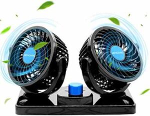 Menqang Luftkühler Ventilator mobile Klimaanlage Wohnmobil 12V 6,5 Watt