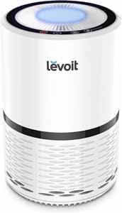 Levoit LV-H132 Luftreiniger für Raucher 25 Watt HEPA-Filter Nachtlicht ozonfrei