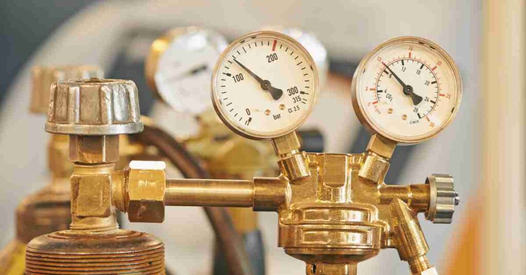 Gasdruckregler Manometer