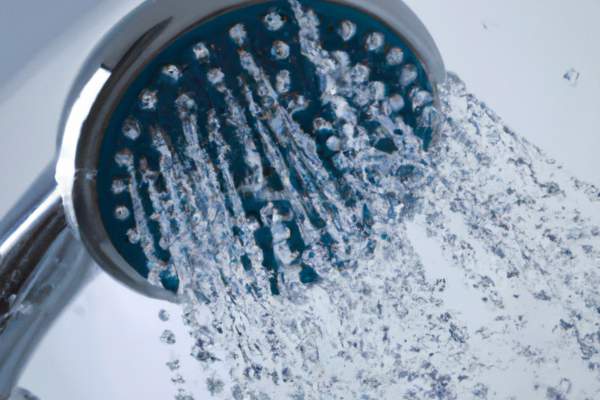 Warmwasserversorgung Dusche Brause