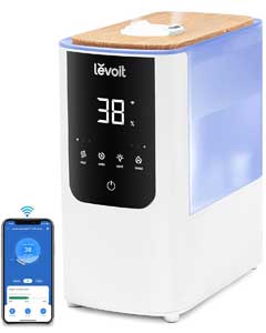 Levoit Oasis Mist smart Luftbefeuchter im Schlafzimmer 28 Watt leise BPA-frei Kinderzimmer Pflanzen